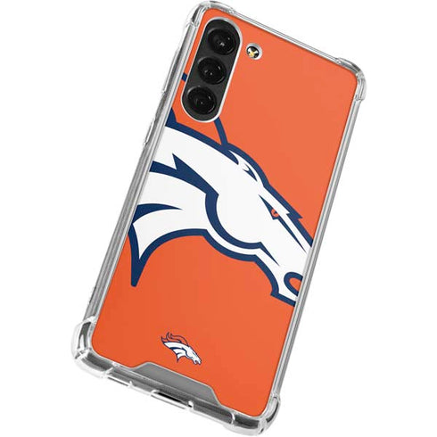 NFL Denver Broncos Large Logo Galaxy S23 Plus Clear Case