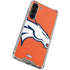 NFL Denver Broncos Large Logo Galaxy S23 Plus Clear Case