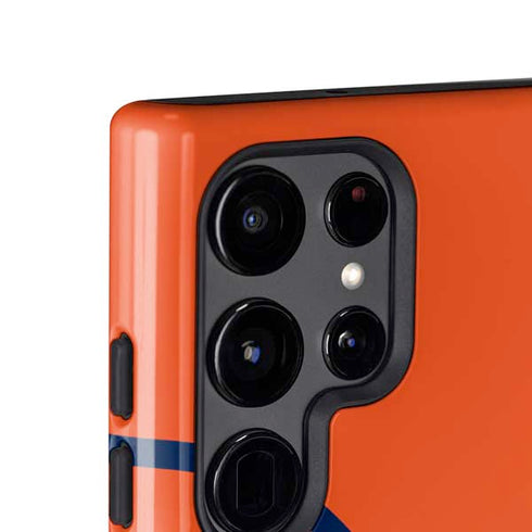 NFL Denver Broncos Large Logo Galaxy S24 Ultra Impact Case