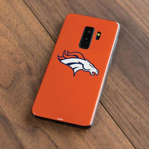 NFL Denver Broncos Large Logo Galaxy S9 Plus Skin