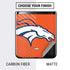 NFL Denver Broncos Large Logo Galaxy Z Flip Skin