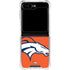 NFL Denver Broncos Large Logo Galaxy Z Flip5 5G Clear Case