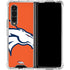 NFL Denver Broncos Large Logo Galaxy Z Fold4 5G Clear Case