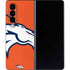 NFL Denver Broncos Large Logo Galaxy Z Fold4 5G Skin