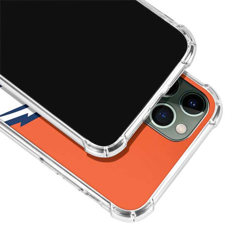 NFL Denver Broncos Large Logo iPhone 11 Pro Max Clear Case