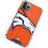 NFL Denver Broncos Large Logo iPhone 11 Pro Max Clear Case