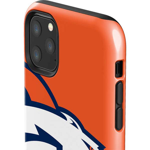 NFL Denver Broncos Large Logo iPhone 11 Pro Max Impact Case