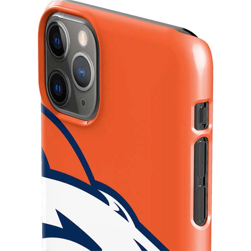 NFL Denver Broncos Large Logo iPhone 11 Pro Max Lite Case