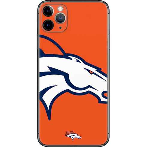NFL Denver Broncos Large Logo iPhone 11 Pro Max Skin