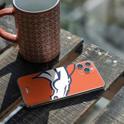 NFL Denver Broncos Large Logo iPhone 11 Pro Skin