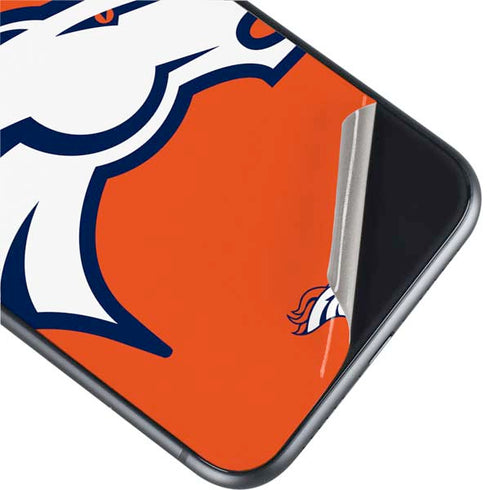 NFL Denver Broncos Large Logo iPhone 11 Skin
