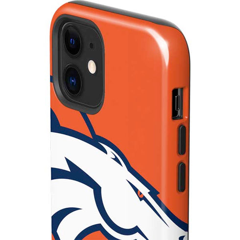 NFL Denver Broncos Large Logo iPhone 12 Impact Case