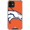 NFL Denver Broncos Large Logo iPhone 12 Mini Clear Case