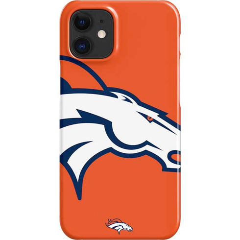 NFL Denver Broncos Large Logo iPhone 12 Mini Lite Case