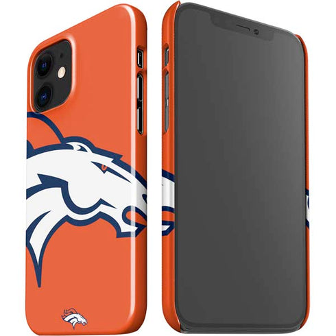 NFL Denver Broncos Large Logo iPhone 12 Mini Lite Case