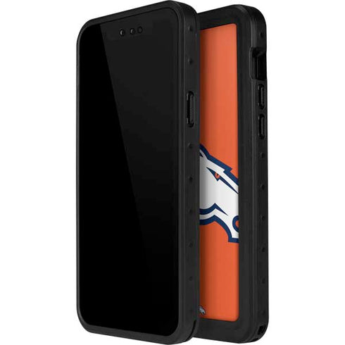 NFL Denver Broncos Large Logo iPhone 12 Mini Waterproof Case