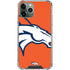 NFL Denver Broncos Large Logo iPhone 12 Pro Clear Case