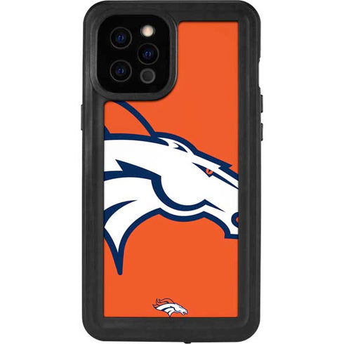 NFL Denver Broncos Large Logo iPhone 12 Pro Max Waterproof Case