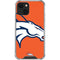 NFL Denver Broncos Large Logo iPhone 13 Clear Case