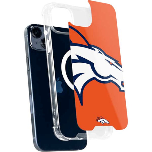 NFL Denver Broncos Large Logo iPhone 13 MagSafe Case