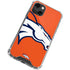NFL Denver Broncos Large Logo iPhone 13 Mini Clear Case