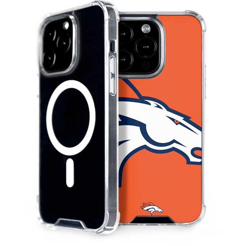 NFL Denver Broncos Large Logo iPhone 13 Pro MagSafe Case