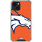 NFL Denver Broncos Large Logo iPhone 14 Clear Case