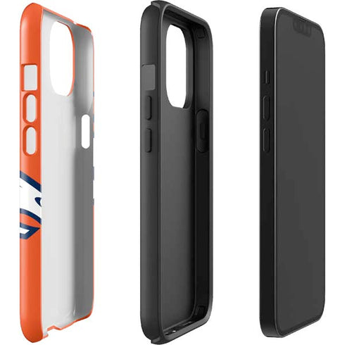 NFL Denver Broncos Large Logo iPhone 14 Plus Impact Case