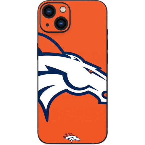 NFL Denver Broncos Large Logo iPhone 14 Plus Skin
