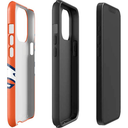 NFL Denver Broncos Large Logo iPhone 15 Pro Impact Case
