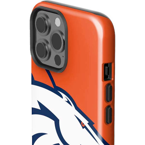 NFL Denver Broncos Large Logo iPhone 15 Pro Max Impact Case