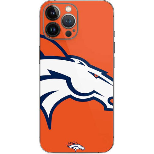 NFL Denver Broncos Large Logo iPhone 14 Pro Max Skin