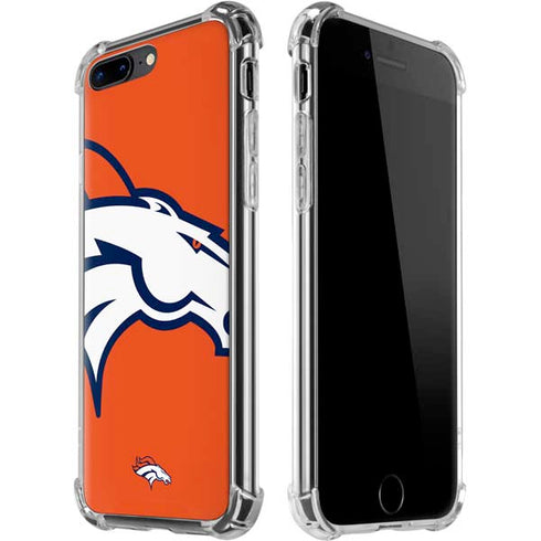 NFL Denver Broncos Large Logo iPhone 7/8 Plus Clear Case