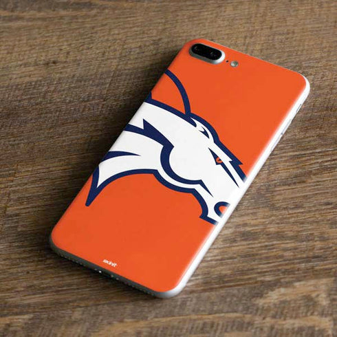 NFL Denver Broncos Large Logo iPhone 8 Plus Skin