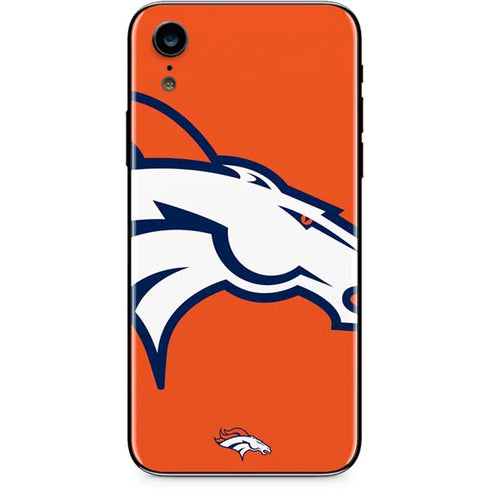NFL Denver Broncos Large Logo iPhone XR Skin