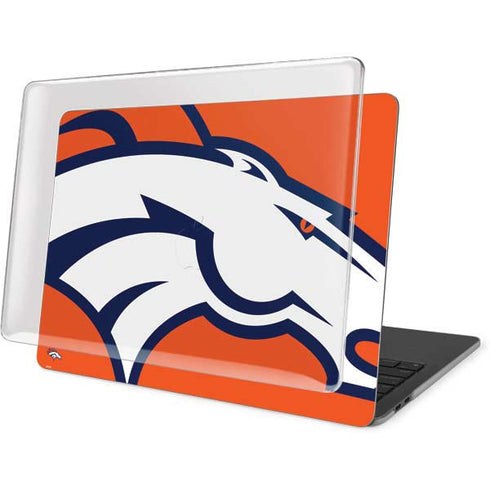 NFL Denver Broncos Large Logo MacBook Pro 15in (2016-19) Case plus Skin