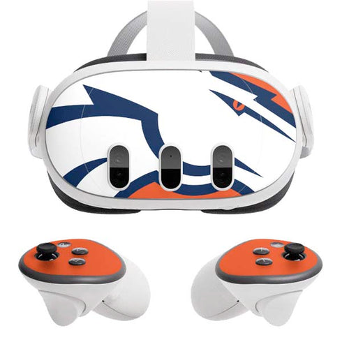 NFL Denver Broncos Large Logo Meta Quest 3 Skin