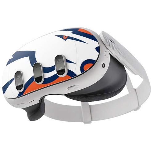 NFL Denver Broncos Large Logo Meta Quest 3 Skin