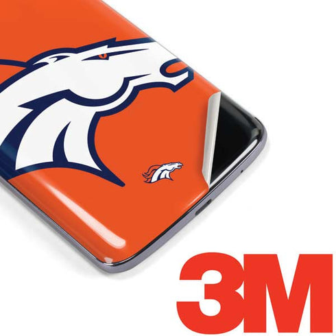 NFL Denver Broncos Large Logo Moto E5 Plus Skin