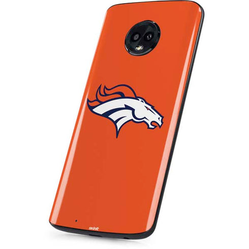 NFL Denver Broncos Large Logo Moto G6 Skin