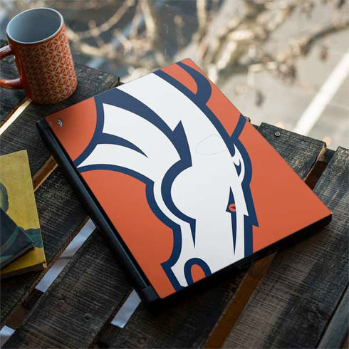NFL Denver Broncos Large Logo MSI GS65 Stealth Laptop Skin