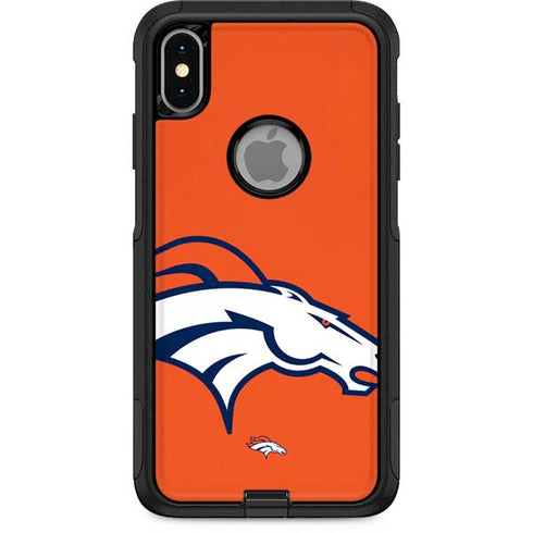 NFL Denver Broncos Large Logo Otterbox Commuter iPhone Skin