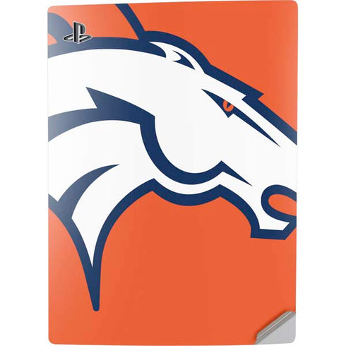 NFL Denver Broncos Large Logo PS5 Digital Edition Console Skin