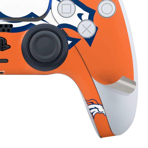 NFL Denver Broncos Large Logo PS5 Slim Digital Edition Bundle Skin