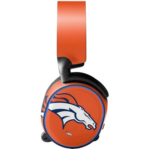 NFL Denver Broncos Large Logo SteelSeries Arctis 5 Skin