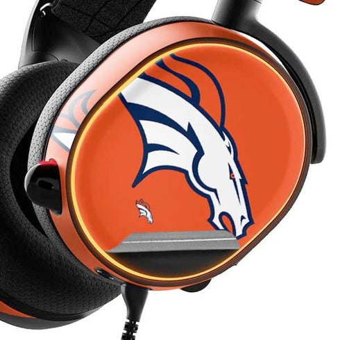 NFL Denver Broncos Large Logo SteelSeries Arctis 5 Skin