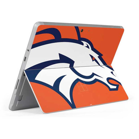 NFL Denver Broncos Large Logo Surface Go Skin