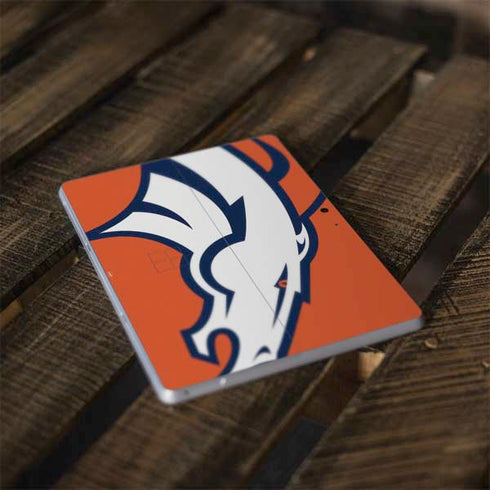 NFL Denver Broncos Large Logo Surface Go Skin