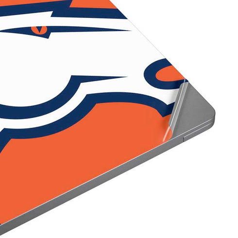 NFL Denver Broncos Large Logo Universal Laptop 12in (9.8 x 6.8in) Skin