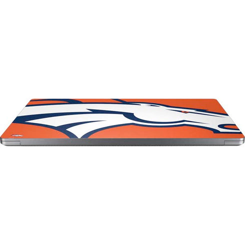 NFL Denver Broncos Large Logo Universal Laptop 13in (10.6 x 7.6in) Skin